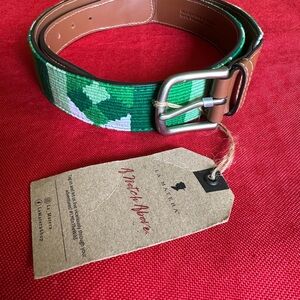 Green Camouflage Men's Belt